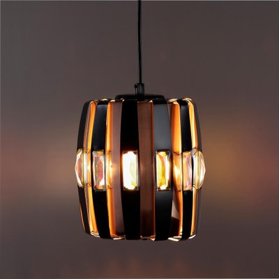 Danish Copper Pendant Lamp by Werner Schou for Coronell Elektro