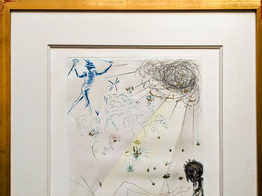 Salvador Dali, Black Girl of Jerusalem / Song of Songs, Hand