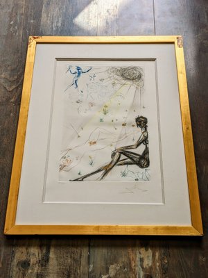 Salvador Dali, Black Girl of Jerusalem / Song of Songs, Hand