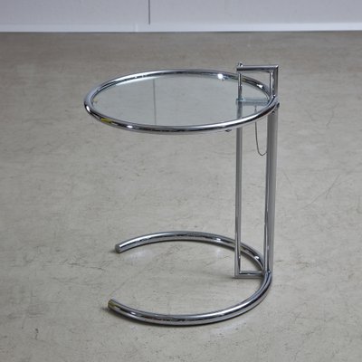 E 1027 Adjustable Side Table by Eileen Grey for Classicon 2000s