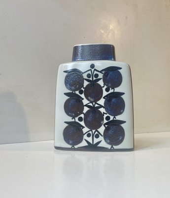 Faience vase, signed SH, Royal Copenhagen Nr. R441-3121-F