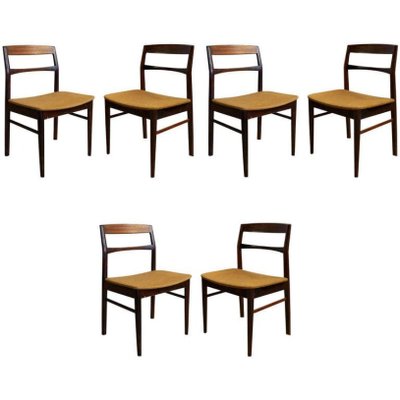 Vintage Chairs in Plain Wood Set of 6 for sale at Pamono