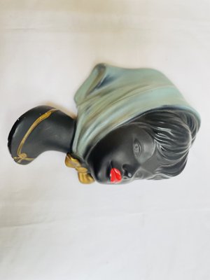 Ceramic Wall Mask from Cortendorf, 1950s for sale at Pamono