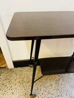 Mid-Century Side Table with Wheels, 1960s for sale at Pamono Mid-Century Side Table with Wheels, 1960s for sale at Pamono