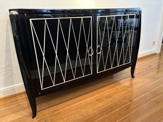 Black art deco sideboard discount