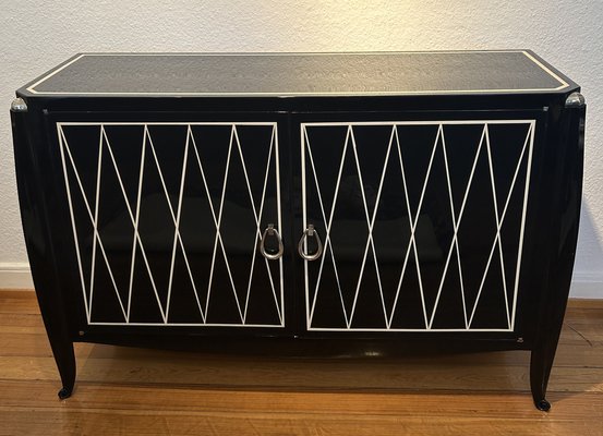 Black art deco sideboard discount