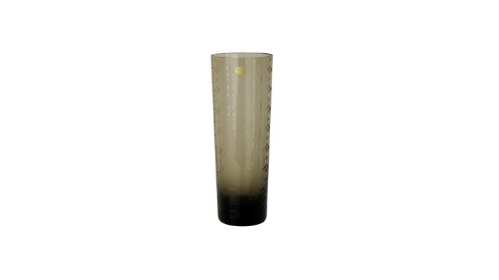 Vintage Smoked Glass Vase From Rosenthal For Sale At Pamono