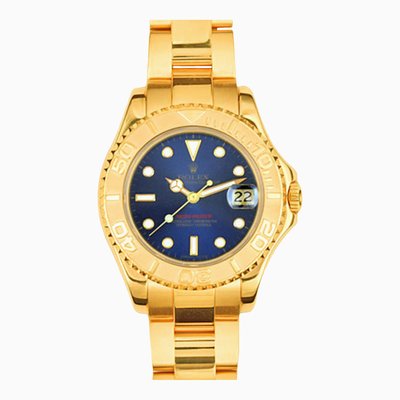 ROLEX Yacht Master 68628 W Nr. K18YG Massivgold Jungenuhr mit  
