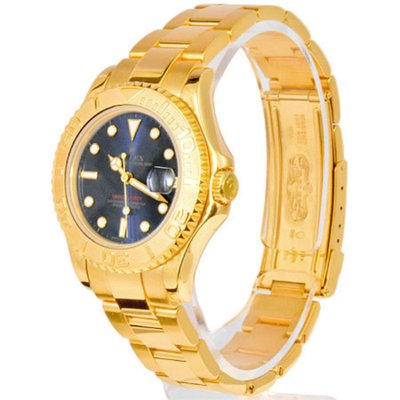 ROLEX Yacht Master 68628 W Nr. K18YG Massivgold Jungenuhr mit  