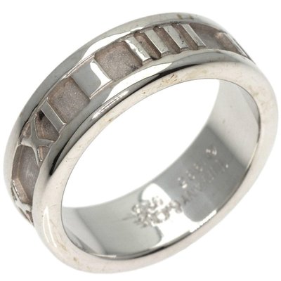 Silberner Atlas Ring von Tiffany Co. bei Pamono kaufen