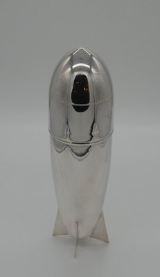 ZEPPELIN SHAKER 40 シルバー 未使用品 Zeppelin Shaker in Silver-Plating for sale at Pamono