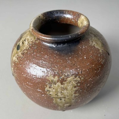 Mid-Century Shigaraki Ikebana Flower Vase, 1960s for sale at Pamono