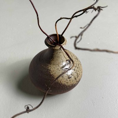 Japanese Ikebana Vase by Rakusai Takahashi IV, 1960s for