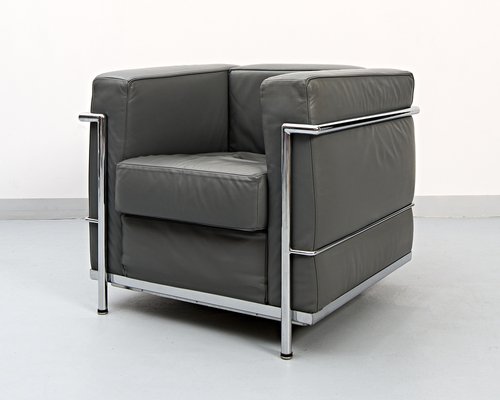 LC2 Club Chair by Le Corbusier & Charlotte Perriand for Alivar