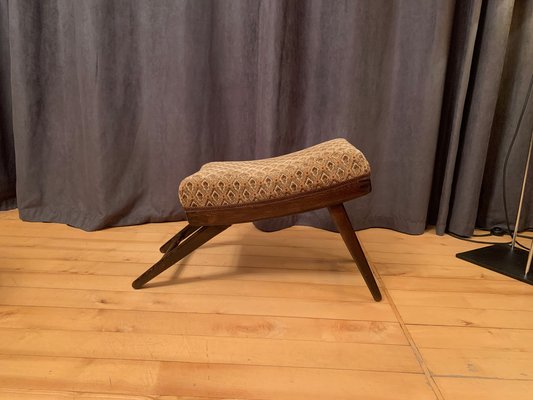 Fußhocker 3-1021 von Gustav Bergmann, Deutschland, 1950er bei Pamono kaufen