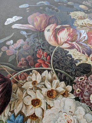 Joseph Nigg, Still Life with Flower and Fruits, Original