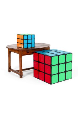 Espositori da negozio grandi a forma di cubo di Rubik, set di in - Main Image