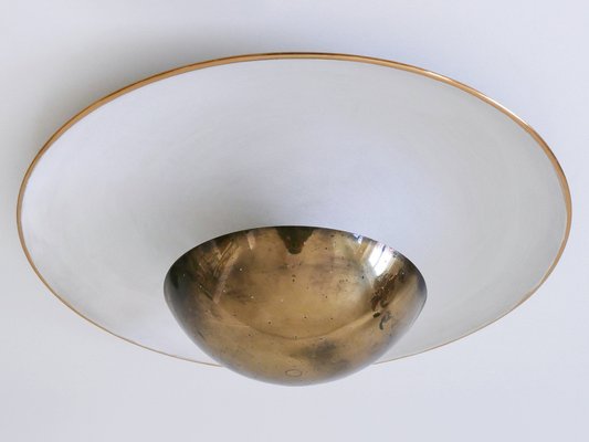 Mid-Century Modern Flush Mount by Bünte Remmler, Germany, 1950s