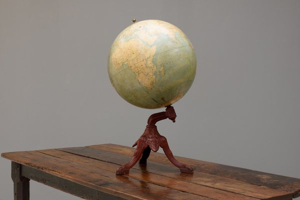Large Terrestrial Globe, 1900 for sale at Pamono