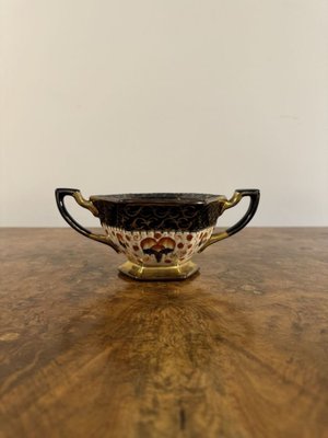 Antique Victorian Tea Set from Royal Davenport, 1880, Set of 3 for