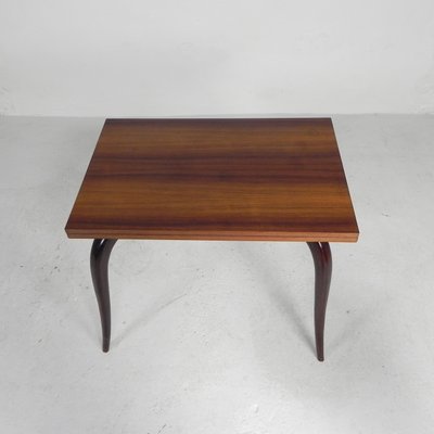 Gaming Table with Folding and Rotating Top, 1950s for sale