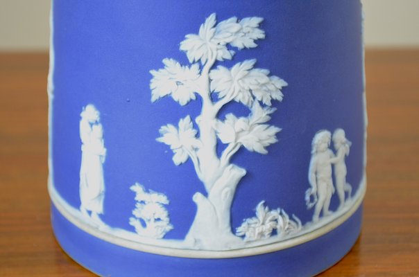 Blue Jasper Ware Wine Jug from Wedgwood, 1880s for sale at Pamono
