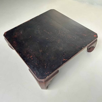Japanese Lacquered Low Table, 1890s for sale at Pamono