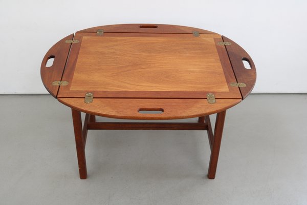 Dänischer Butlers Tabletttisch aus Teak, 1960er bei Pamono kaufen