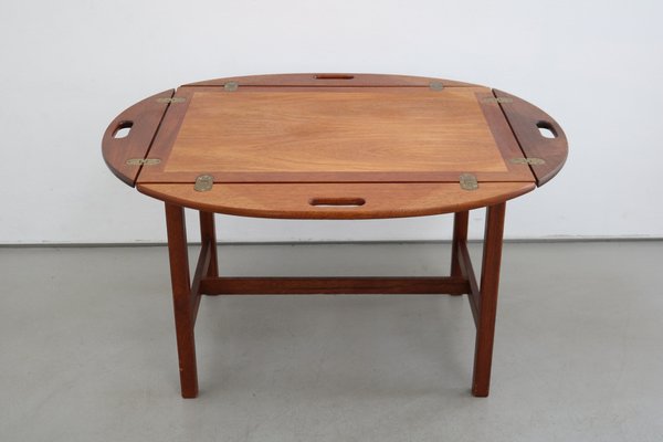 Dnischer Butlers Tabletttisch aus Teak, 1960er bei Pamono kaufen