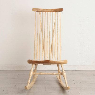 Windsor Rocking Chair in Ash by Peter Quarmby