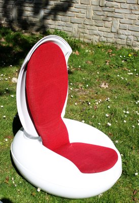 Garden Egg Armchair attributed to Peter Ghyczic for Veb Garden Egg Armchair attributed to Peter Ghyczic for Veb