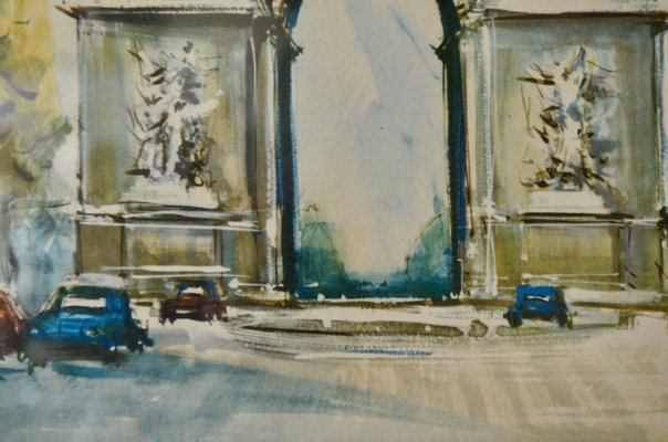 o*様 50s Arc de Triomphe by E&W オープンカラーシャ o*様 50s Arc de Triomphe by E&W オープンカラーシャ