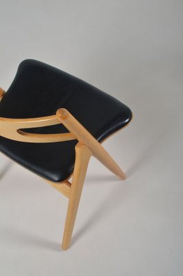 CH-29 Sawbuck Chairs by Hans Wegner for Carl Hansen & Son, Set of
