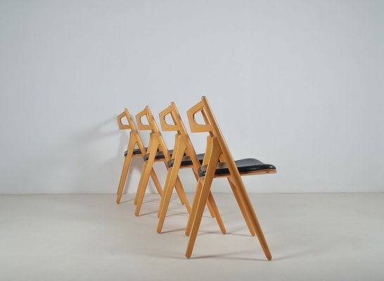 CH-29 Sawbuck Chairs by Hans Wegner for Carl Hansen & Son