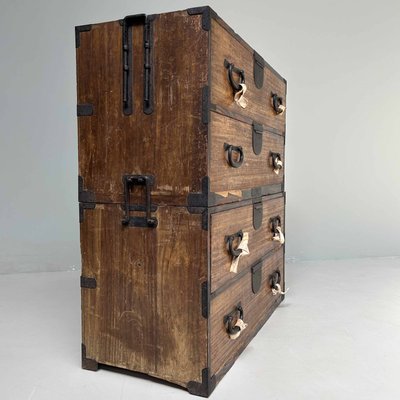 豪華アンティーク桐箪笥 Antique Japanese tansu chest 豪華