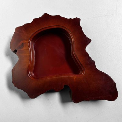 nenrin by takato 天然栃 凹型花台　1970’s Organic Maple Wood Nenrin Ikebana Display Stand by Takato, Japan