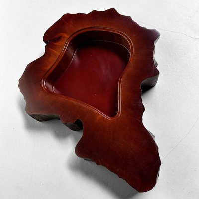 nenrin by takato 天然栃 凹型花台　1970’s Organic Maple Wood Nenrin Ikebana Display Stand by Takato, Japan