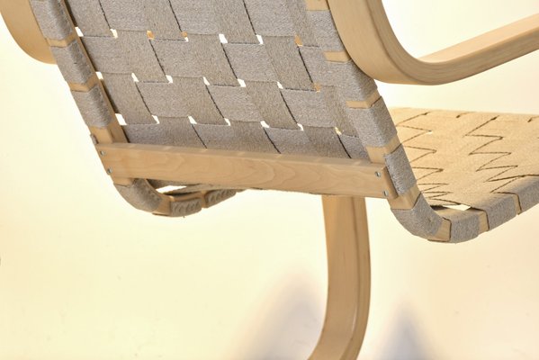 Set of 406 Cantilever Lounge Chairs by Alvar Aalto for Artek Set of 406 Cantilever Lounge Chairs by Alvar Aalto for Artek