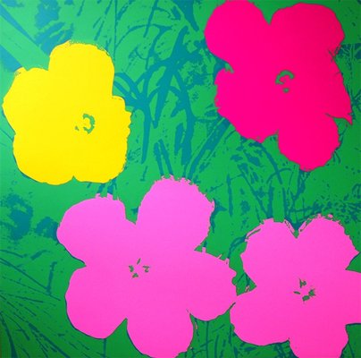 Sunday B. Morning after Andy Warhol, Flowers 11.68, Silkscreen