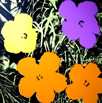 Sunday B. Morning after Andy Warhol, Flowers 11.67, Silkscreen