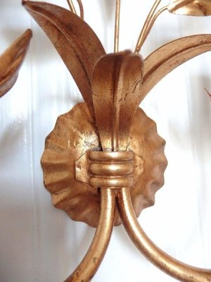 Franzosische Blumen Wandlampe 1950er Bei Pamono Kaufen