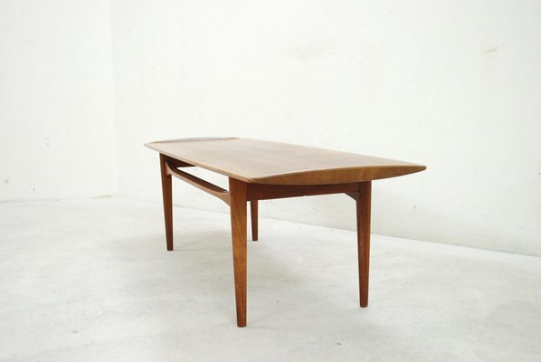 Danish Fd503 Teak Coffee Table By Tove Edvard Kindt Larsen For France Son For Sale At Pamono