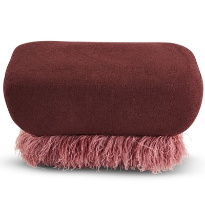 Ostrich Fluff Ottoman by Egg Designs for sale at Pamono