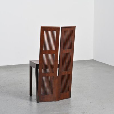 stoop | “LUBEKKA” Side Chair by Andrea Branzi for Cassina