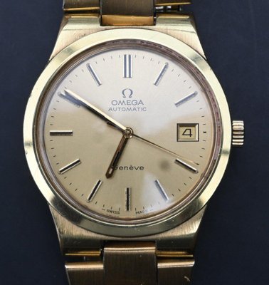 Vintage Geneve Armbanduhr von Omega bei Pamono kaufen