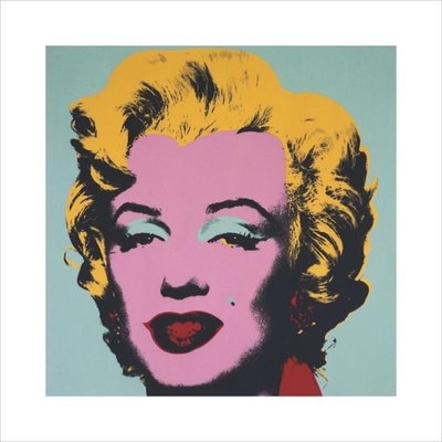 Andy Warhol, Marilyn Monroe (Blue), 1967/2022, Digital Print