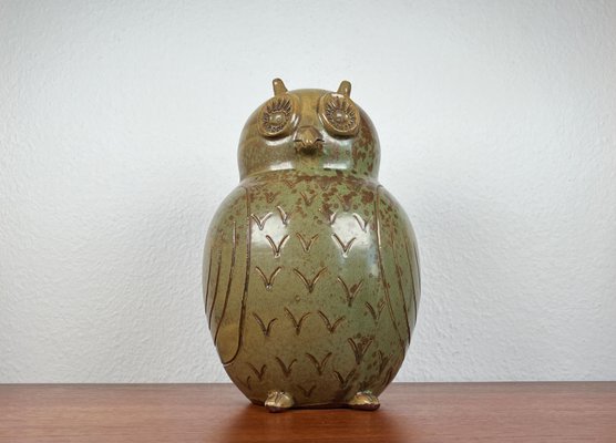 Meike Falck Nicolaisen, Large Mid-Century German Owl Sculpture
