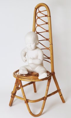 Boho bamboo chair sale