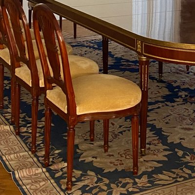 Late 19th Century French Neoclassical Louis XVI Style Dining