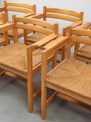 Pine Armchairs attributed to Børge Mogensen for Ab Karl Andersson